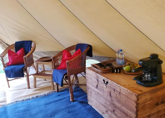 خيمة فخمة Tiszaglamping, The Belgian Hideaway Tiszacsege